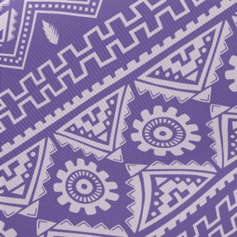 Purple Art Midweight Cotton Poplin