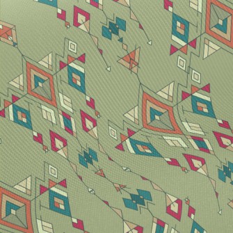 Diamond Shaped Wind Chime Midweight Cotton Poplin