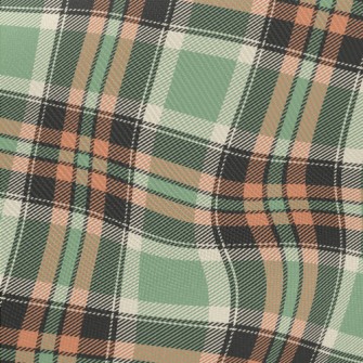 Temperament Green And Orange P Midweight Cotton Poplin