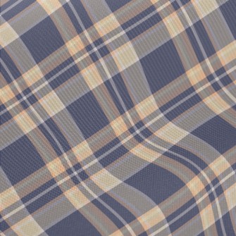 Nice Plaid Midweight Cotton Poplin