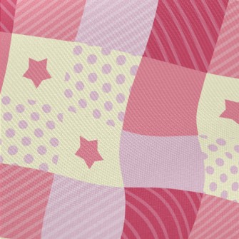 Cute Little Stars Midweight Cotton Poplin