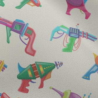 Various Colorful Toy Pistols Chiffon