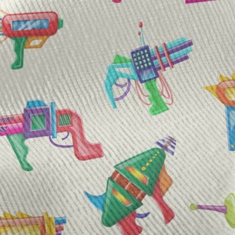 Various Colorful Toy Pistols Standard Corduroy