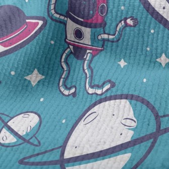 Planet And Dancing Spaceman Terry