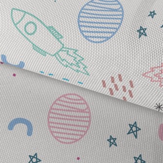 Planet Rocket Waterproof Oxford