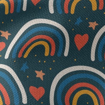 Simple Rainbow Waterproof Canvas