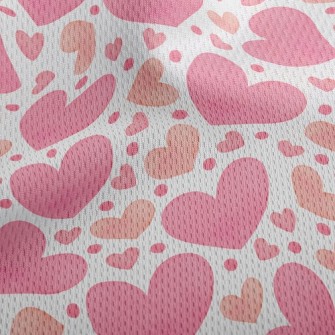 Full Of Love Athletic Mesh Flat Back