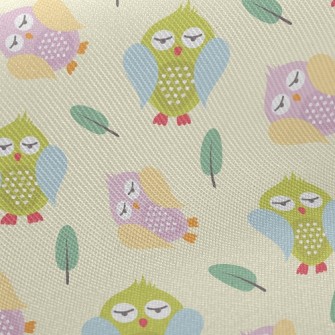 Googly-eyed Owl Twill