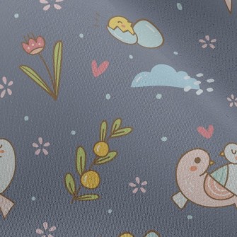 Cute Bird Chiffon