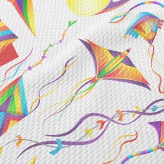 Colorful Kite Birdseye Piqué