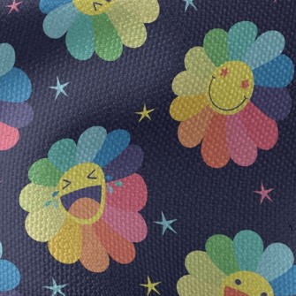 Colorful Sunflower Waterproof Canvas