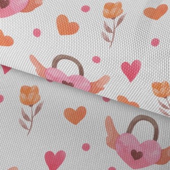 Love Key Waterproof Oxford