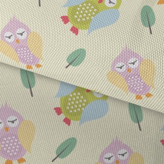 Googly-eyed Owl Waterproof Oxford