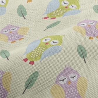Googly-eyed Owl Performance Linen