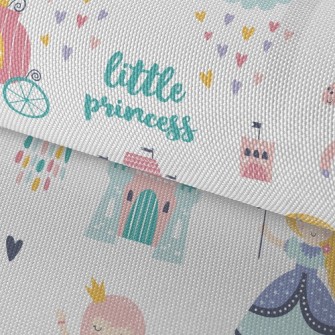 Fantasy Castle And Princess Waterproof Oxford