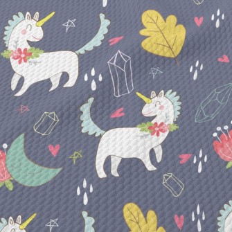 Love Pretty Unicorns Birdseye Piqué