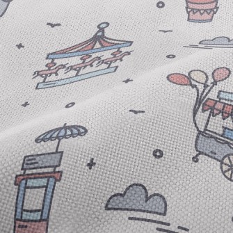Happy Amusement Park Performance Linen