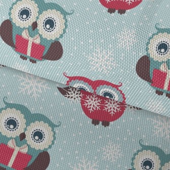 Snowflake Owl Waterproof Oxford