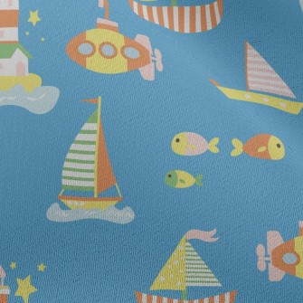 Sea Boat Submarine Chiffon