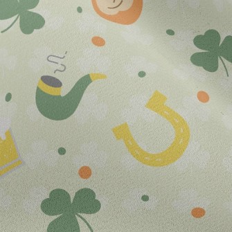 Ireland Flag Shamrock Chiffon