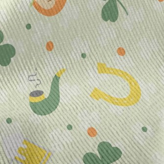 Ireland Flag Shamrock Standard Corduroy
