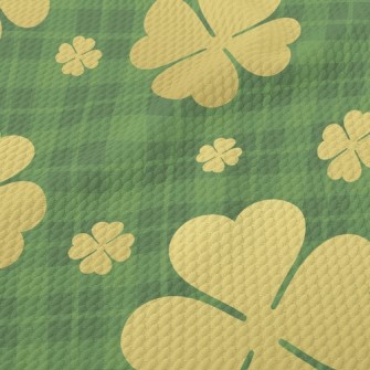 Golden Clover Birdseye Piqué