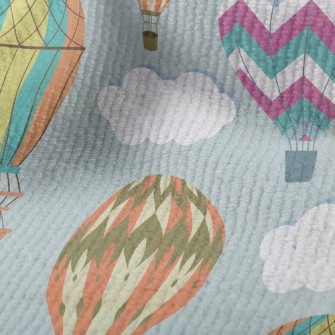 Vintage Hot Air Balloon Terry