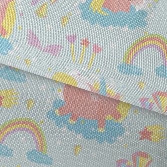 Unicorn And Rainbow Waterproof Oxford