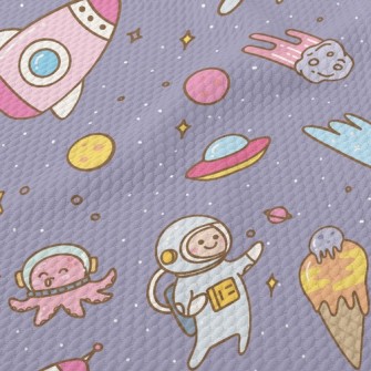 Ushi Spaceship Birdseye Piqué