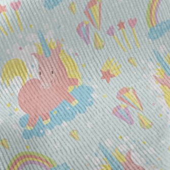 Unicorn And Rainbow Standard Corduroy