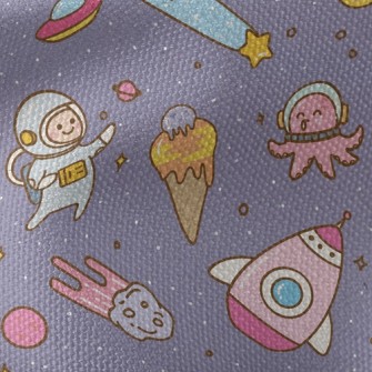 Ushi Spaceship Waterproof Canvas