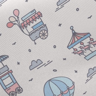 Happy Amusement Park Twill