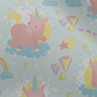 Unicorn And Rainbow Chiffon
