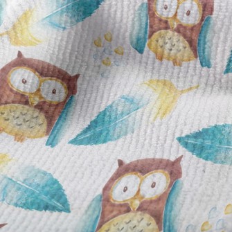 Owl And Feathers Terry