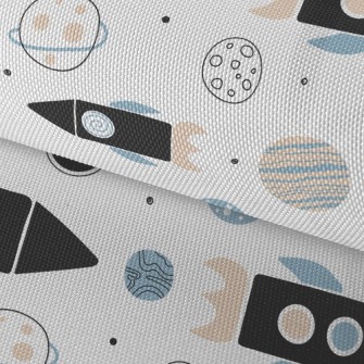 Planet Rocket Waterproof Oxford