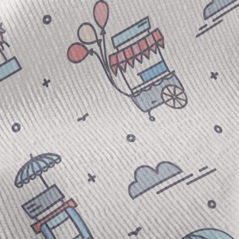 Happy Amusement Park Standard Corduroy