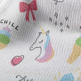 Diamond Unicorn Terry