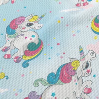 Magic Unicorn Birdseye Piqué