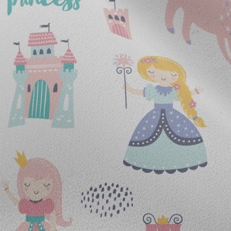 Fantasy Castle And Princess Chiffon