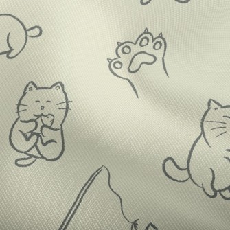 Kitten Playing Dobby