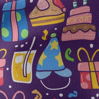 Happy Birthday Party Waterproof Canvas