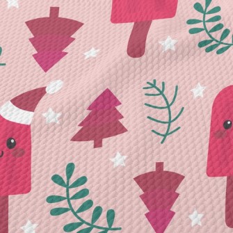 Pink Popsicle Birdseye Piqué