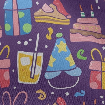 Happy Birthday Party Chiffon