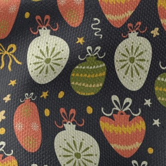 Christmas Balls Waterproof Canvas