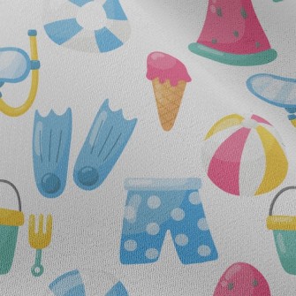 Summer Watermelon Swimming Chiffon