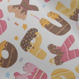 Alphabet Dessert Chiffon