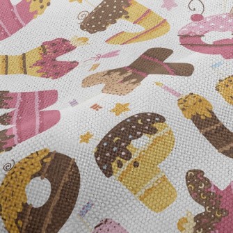 Alphabet Dessert Performance Linen