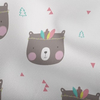 Feather Decorated Bear Dobby