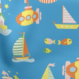 Sea Boat Submarine Stretch Ponte