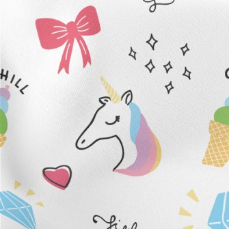 Diamond Unicorn Stretch Ponte